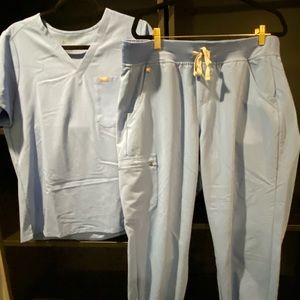 Figs Ceil Blue L Catarina and L Zamora Joggers